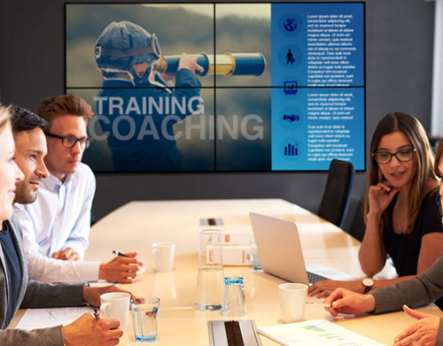 corporate communication digital signage