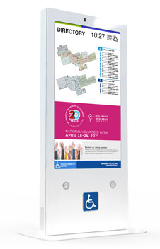 vertical DURALINE-KIOSK