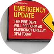 notifications d'alerte d'urgence