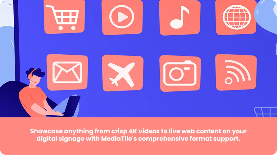 Admite banners con varios tipos de medios