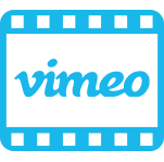 Icono de integración de vídeo de Vimeo