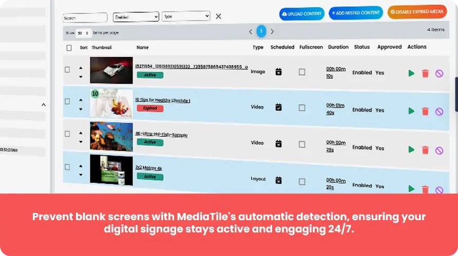 Detección automática de reproductores sin banner de contenido reproducible
