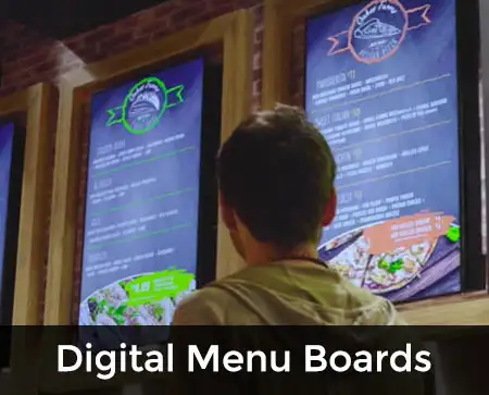 tableaux de menus numériques