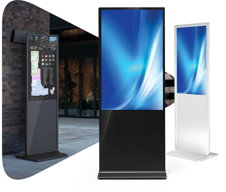 Linea interactive kiosk