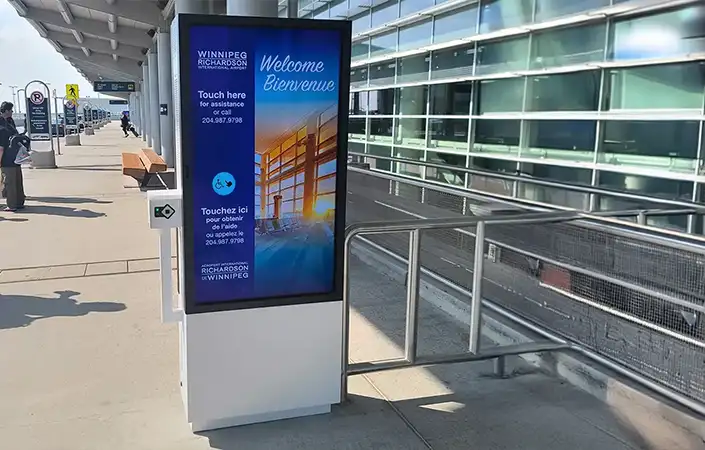 government outdoor digital signage