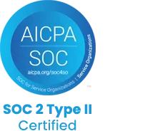 SOC 2 Type II certified