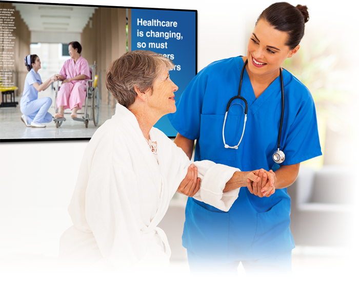 healthcare healthcare digital signage