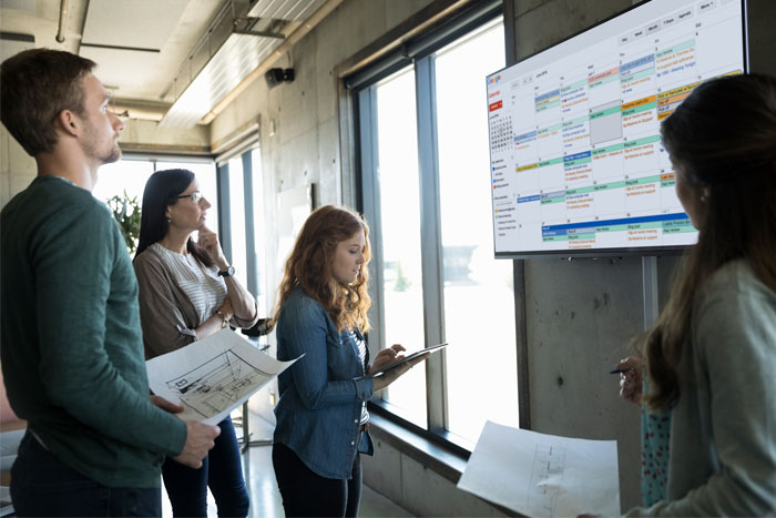 education education using digital signage