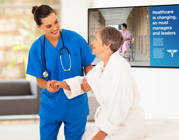 healthcare healthcare digital signage