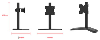 temperature check kiosk stand 1