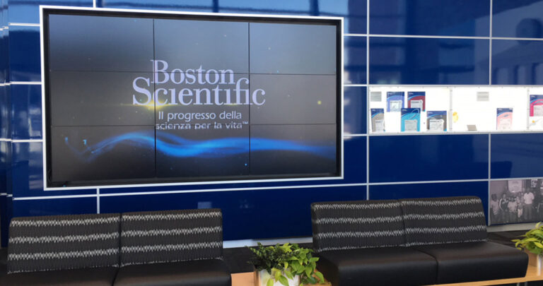 Boston Scientific | MediaTile Digital Signage Solutions