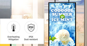 Durable Performance digital signage display
