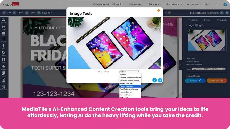 AI-Enhanced Content Creation Banner