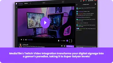 Twitch Video Integration Banner SMALL