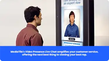 Video Presence Live Chat Banner SMALL