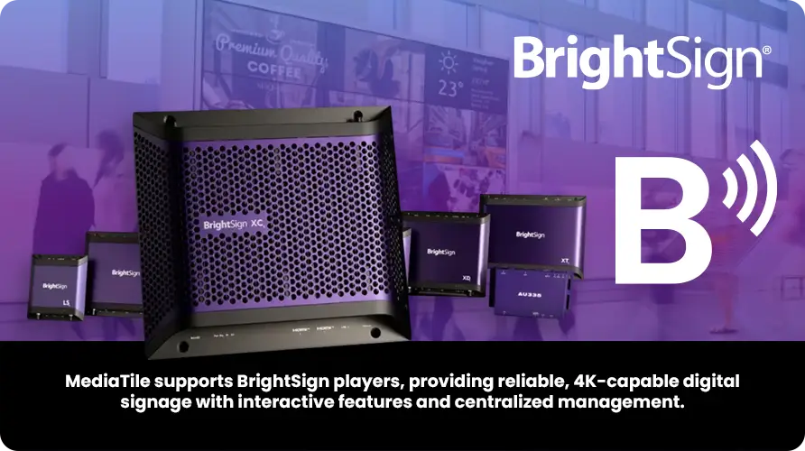 BrightSign Media Players Banner