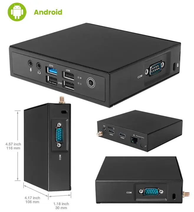 Lecteur d'affichage numérique Android CMP100-9