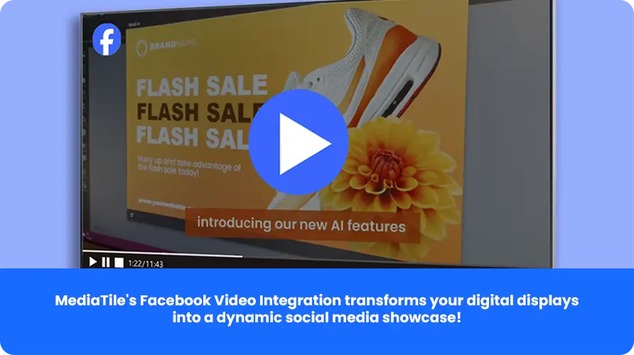 Facebook Video Integration Banner