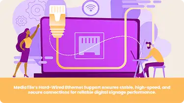 Hard-Wired Ethernet Support Banner SMALL