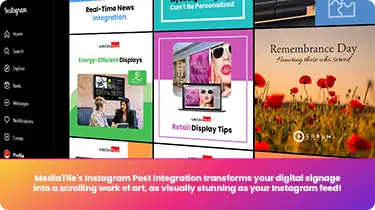 Instagram Post Integration Banner SMALL