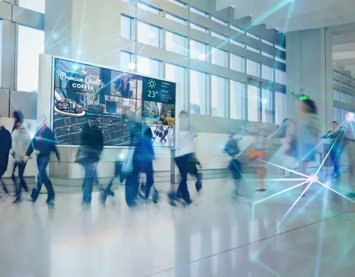 affichage numérique espaces intelligents