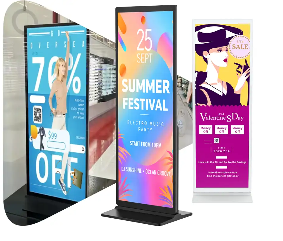 Quiosco de pantalla completa Linea