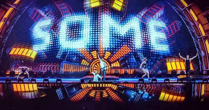 DVR Series rental LED display concert stage