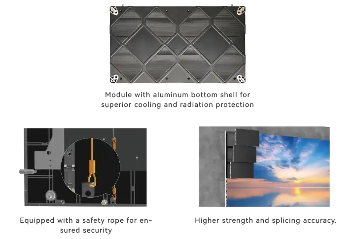 DVY Series module with bottom shell design colour accuracy impact resistance