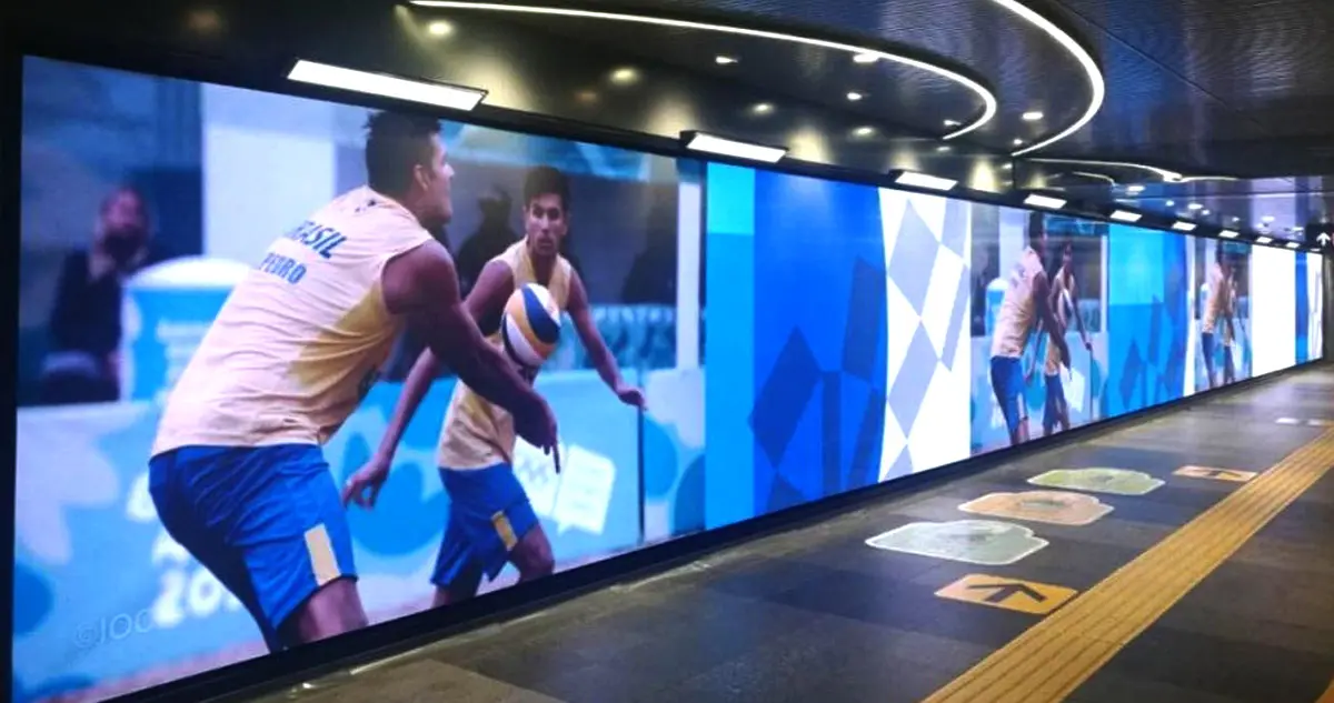 DVY Series indoor LED feature wall