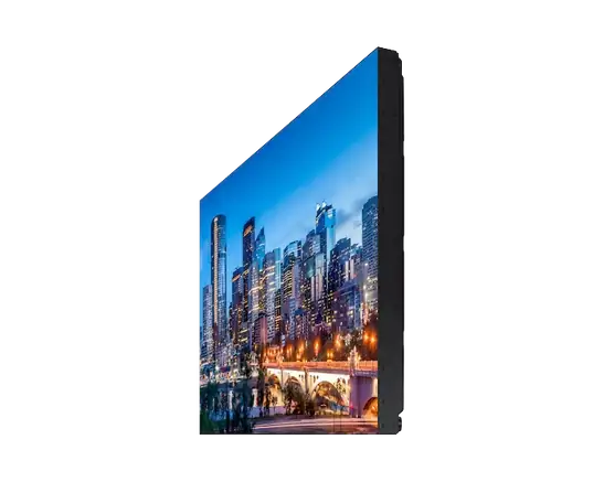 VWK-55VE LCD video wall installed in premium commercial environment