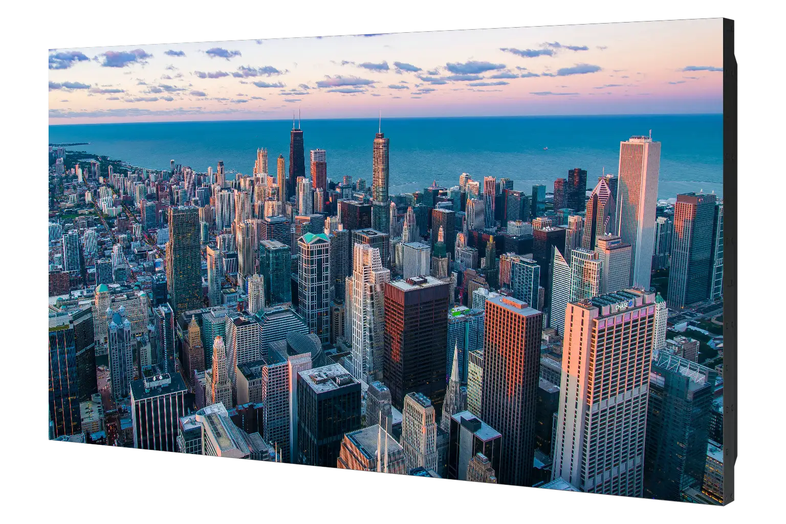 VWK-55VT 55-inch LCD video wall panel, 3/4 angle product view