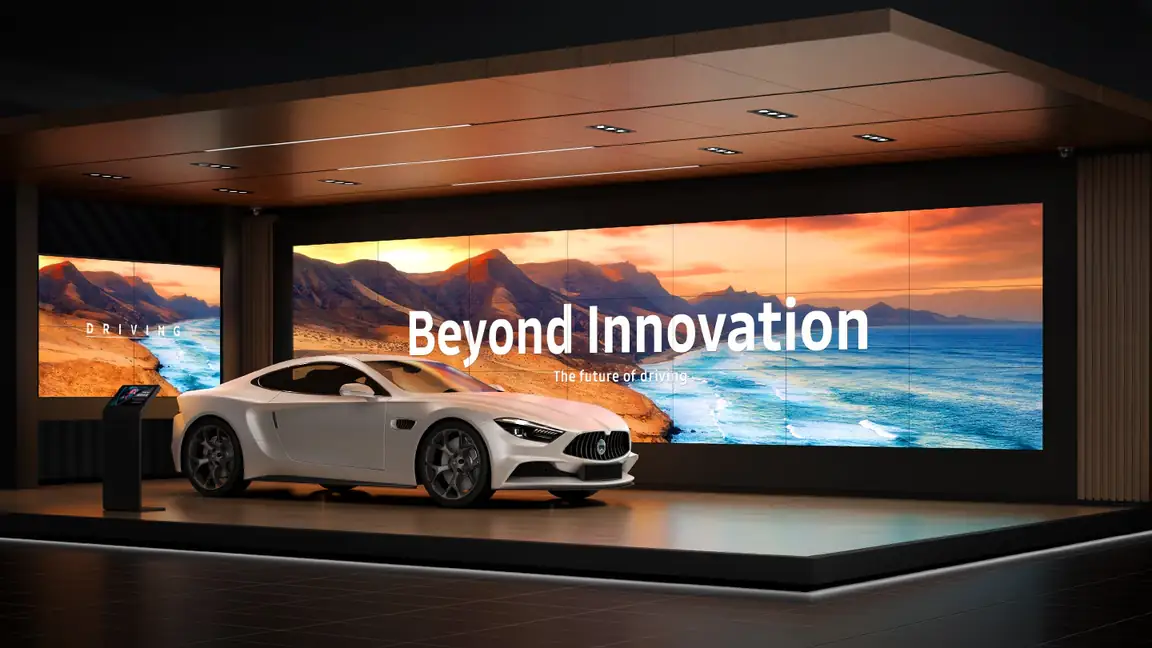 MediaTile LCD video wall displays: standard, extreme narrow, and razor narrow bezel panels