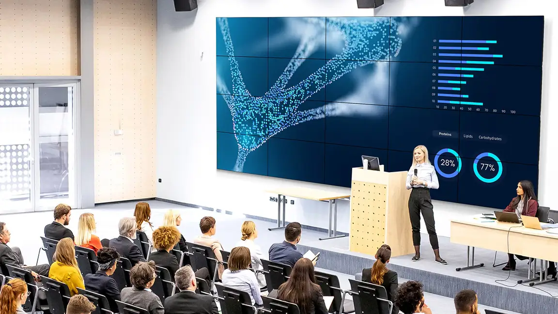 VWK Series LCD wall installation