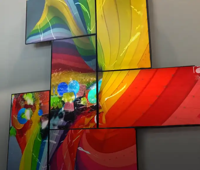 Mosaic video wall solution supporting any screen in any configuration