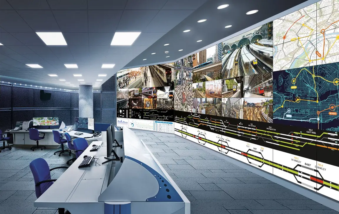 VWK-55VH razor-thin bezel video wall