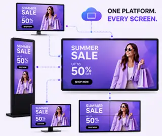 MediaTile V9 scaling across many displays