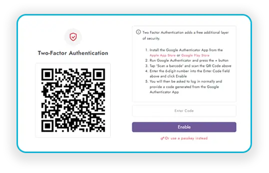 Security enhancements with multi factor authentication